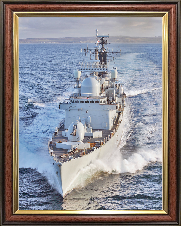 HMS Liverpool D92 Type 42 Destroyer 2010 Underway High Bow View Photo Print - Posters, Prints, & Visual Artwork - by Hampshire Prints (image 9 of 9)