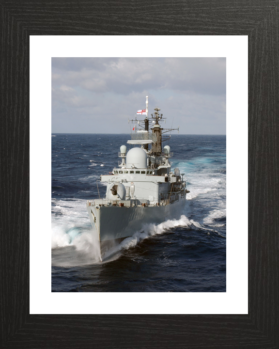 HMS Liverpool D92 Type 42 Destroyer 2005 In Heavy Seas Photo Print - Posters, Prints, & Visual Artwork - by Hampshire Prints (image 2 of 9)