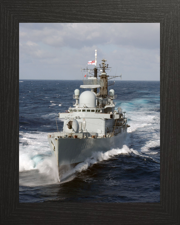 HMS Liverpool D92 Type 42 Destroyer 2005 In Heavy Seas Photo Print - Posters, Prints, & Visual Artwork - by Hampshire Prints (image 3 of 9)