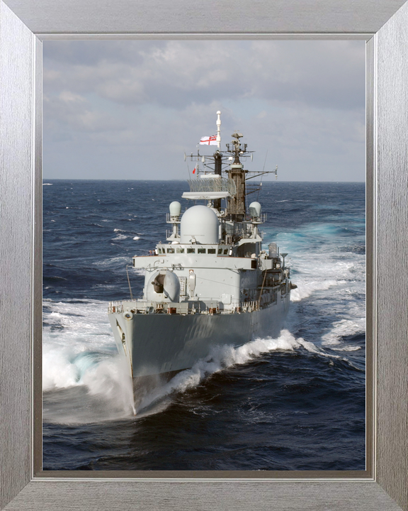 HMS Liverpool D92 Type 42 Destroyer 2005 In Heavy Seas Photo Print - Posters, Prints, & Visual Artwork - by Hampshire Prints (image 7 of 9)