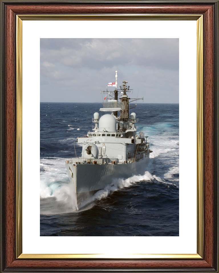 HMS Liverpool D92 Type 42 Destroyer 2005 In Heavy Seas Photo Print - Posters, Prints, & Visual Artwork - by Hampshire Prints (image 8 of 9)