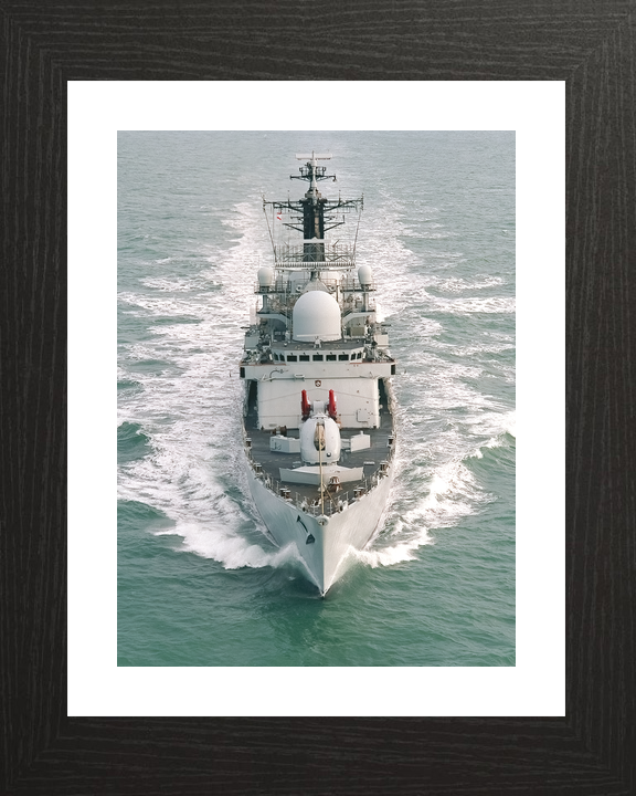 HMS Liverpool D92 Type 42 Destroyer 2001 Bow View Portrait Photo Print - Posters, Prints, & Visual Artwork - by Hampshire Prints (image 2 of 9)