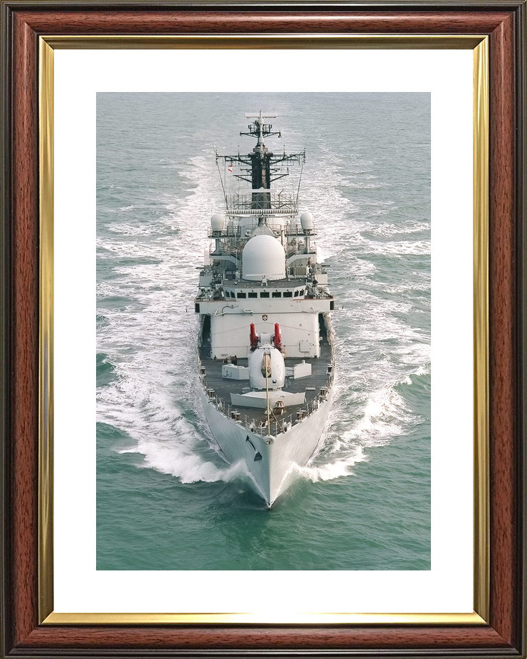 HMS Liverpool D92 Type 42 Destroyer 2001 Bow View Portrait Photo Print - Posters, Prints, & Visual Artwork - by Hampshire Prints (image 8 of 9)