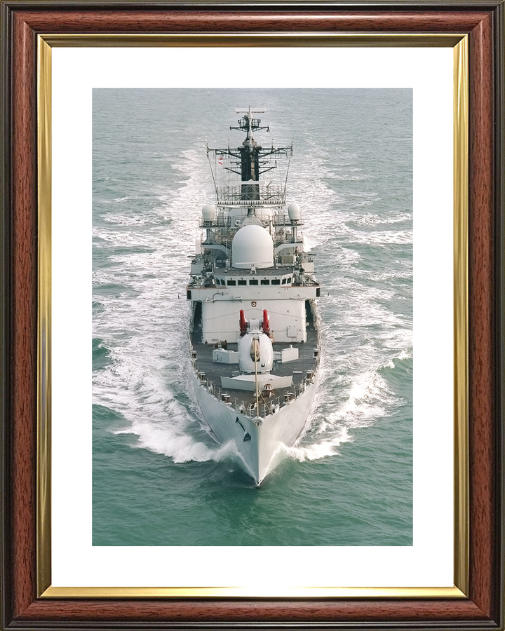 HMS Liverpool D92 Type 42 Destroyer 2001 Bow View Portrait Photo Print - Posters, Prints, & Visual Artwork - by Hampshire Prints (image 8 of 9)