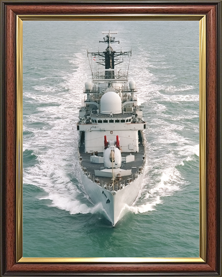 HMS Liverpool D92 Type 42 Destroyer 2001 Bow View Portrait Photo Print - Posters, Prints, & Visual Artwork - by Hampshire Prints (image 9 of 9)