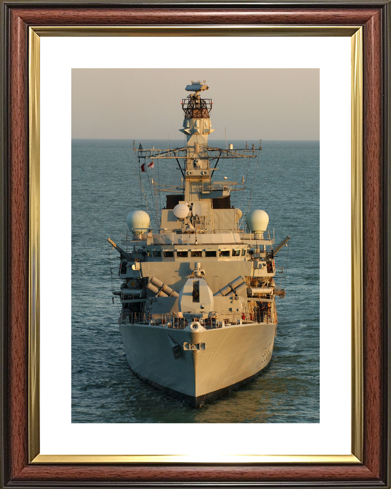 HMS Marlborough F233 Type 23 Frigate February 2005 High Bow View Photo Print - Posters, Prints, & Visual Artwork - by Hampshire Prints (image 8 of 9)