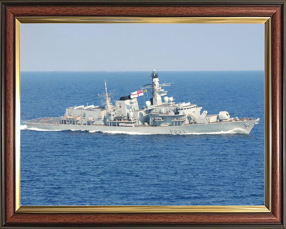 HMS Marlborough F233 Type 23 Frigate June 2004 Photo Print - Posters, Prints, & Visual Artwork - by Hampshire Prints (image 9 of 9)