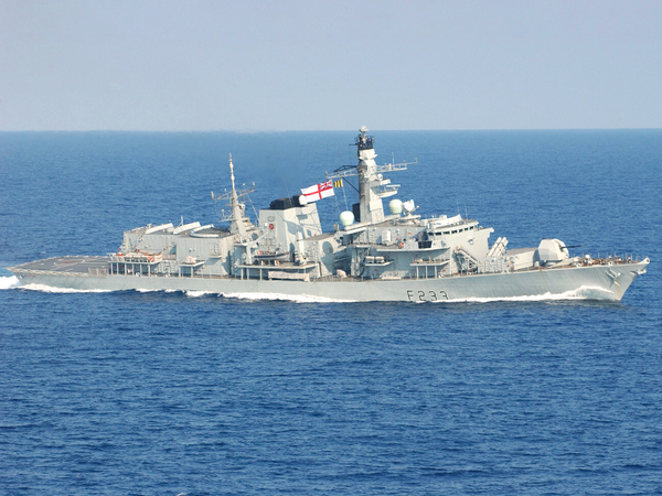 HMS Marlborough F233 Type 23 Frigate June 2004