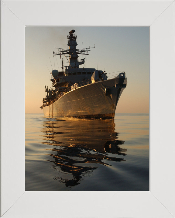 HMS Marlborough F233 Type 23 Frigate November 2004 Starboard Bow Reflections Photo Print - Posters, Prints, & Visual Artwork - by Hampshire Prints (image 5 of 9)