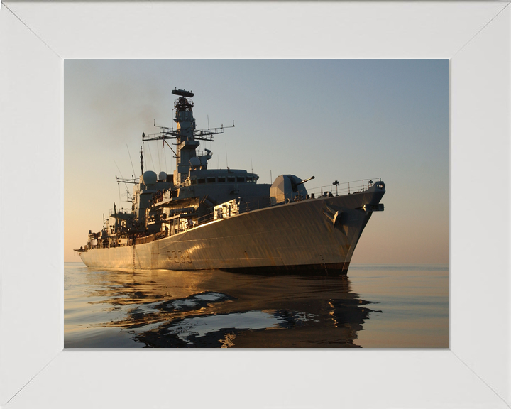 HMS Marlborough F233 Type 23 Frigate November 2004 At Sunset Photo Print - Posters, Prints, & Visual Artwork - by Hampshire Prints (image 5 of 9)