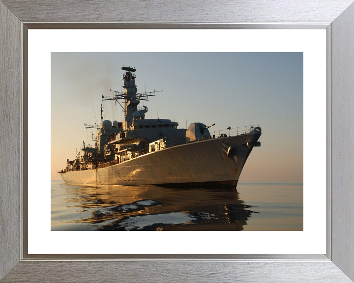 HMS Marlborough F233 Type 23 Frigate November 2004 At Sunset Photo Print - Posters, Prints, & Visual Artwork - by Hampshire Prints (image 6 of 9)