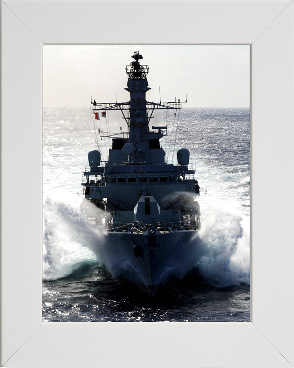 HMS Marlborough F233 Type 23 Frigate June 2003 At Sea Bow View Photo Print - Posters, Prints, & Visual Artwork - by Hampshire Prints (image 5 of 9)