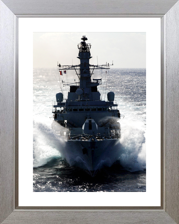 HMS Marlborough F233 Type 23 Frigate June 2003 At Sea Bow View Photo Print - Posters, Prints, & Visual Artwork - by Hampshire Prints (image 6 of 9)