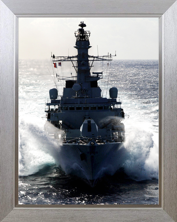 HMS Marlborough F233 Type 23 Frigate June 2003 At Sea Bow View Photo Print - Posters, Prints, & Visual Artwork - by Hampshire Prints (image 7 of 9)