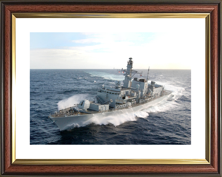 HMS Marlborough F233 Type 23 Frigate June 2003 Starboard Turn Photo Print - Posters, Prints, & Visual Artwork - by Hampshire Prints (image 8 of 9)