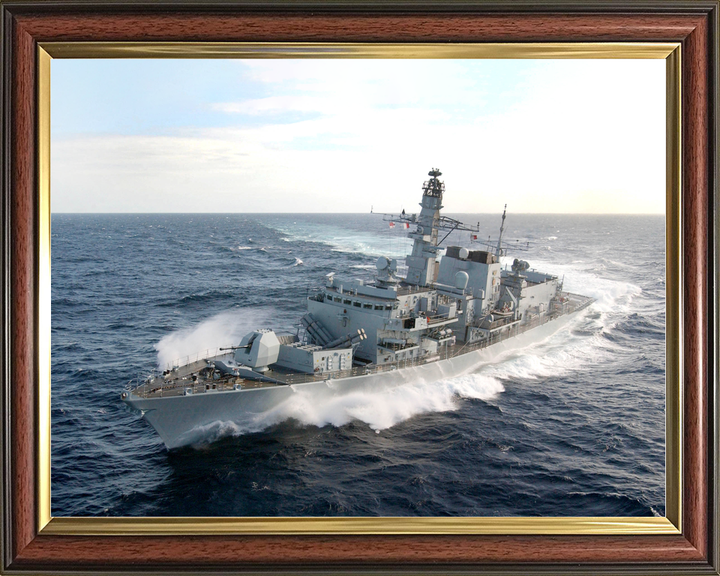 HMS Marlborough F233 Type 23 Frigate June 2003 Starboard Turn Photo Print - Posters, Prints, & Visual Artwork - by Hampshire Prints (image 9 of 9)