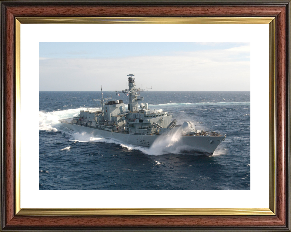 HMS Marlborough F233 Type 23 Frigate June 2003 Turning to Port Photo Print - Posters, Prints, & Visual Artwork - by Hampshire Prints (image 8 of 9)