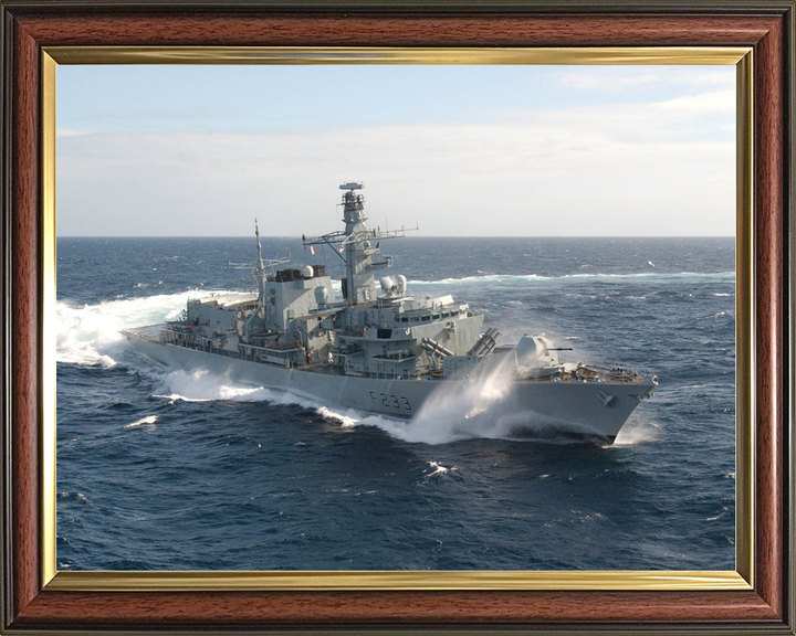 HMS Marlborough F233 Type 23 Frigate June 2003 Turning to Port Photo Print - Posters, Prints, & Visual Artwork - by Hampshire Prints (image 9 of 9)