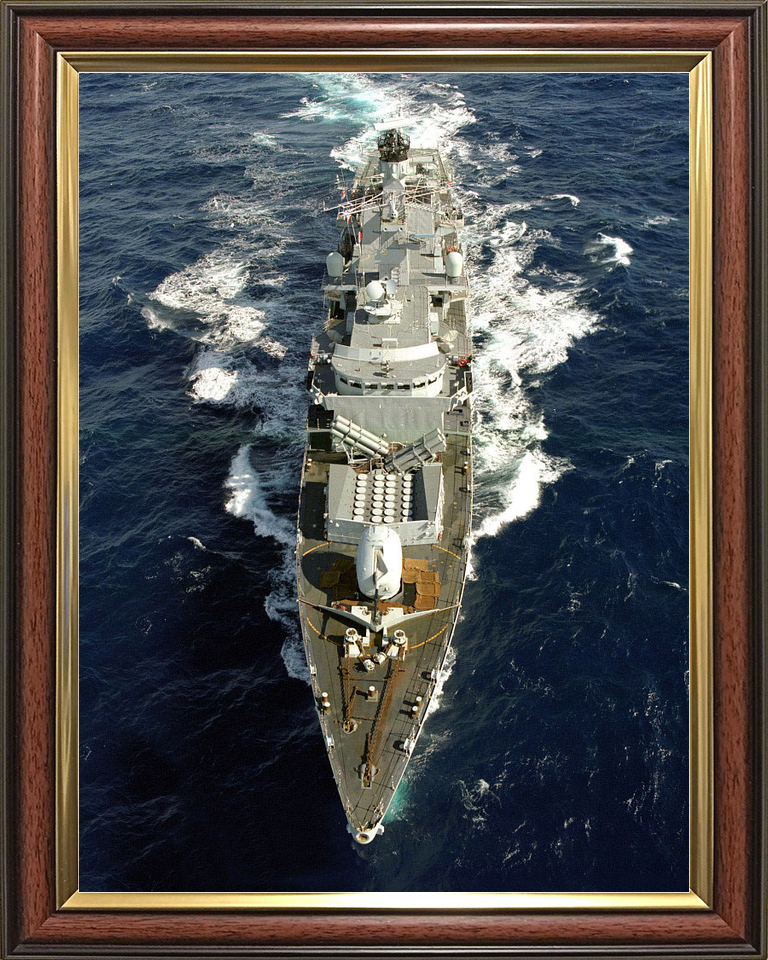 HMS Marlborough F233 Type 23 Frigate September 2001 Photo Print - Posters, Prints, & Visual Artwork - by Hampshire Prints (image 9 of 9)