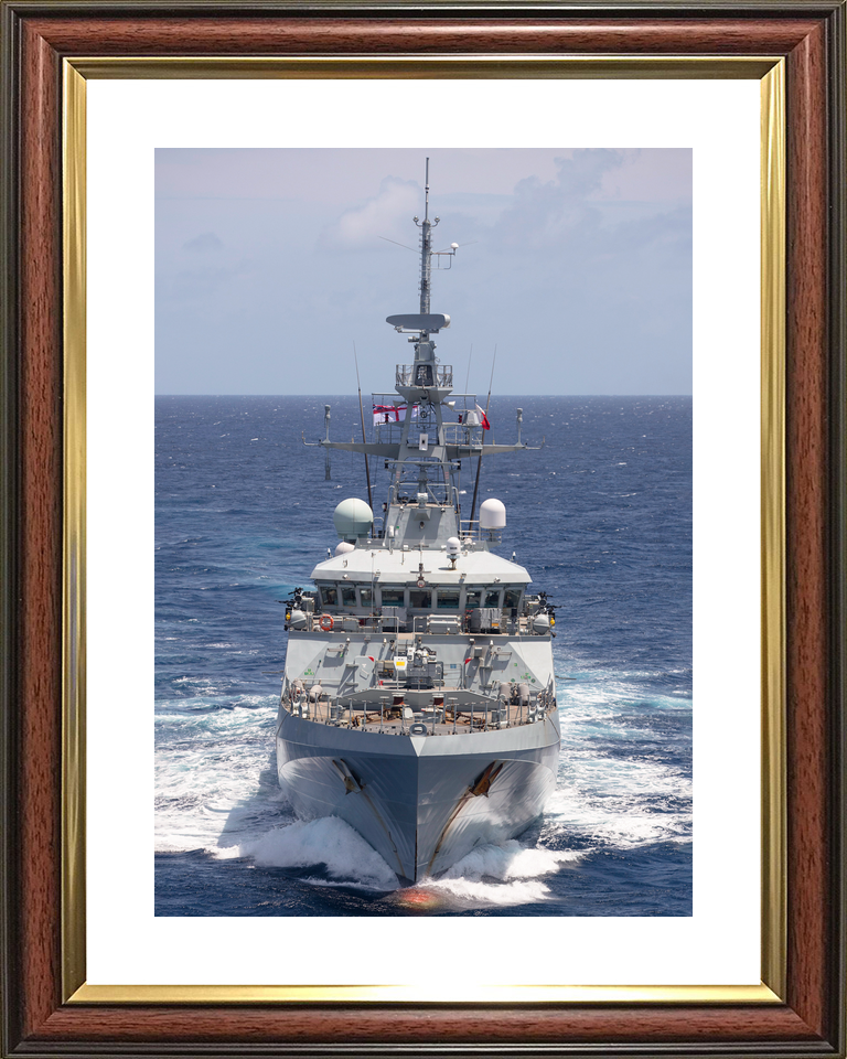 HMS Medway P223 River Class Patrol Vessel August 2020 Bow View Photo Print - Posters, Prints, & Visual Artwork - by Hampshire Prints (image 8 of 9)