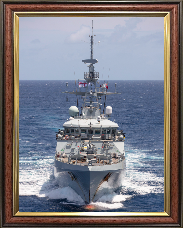 HMS Medway P223 River Class Patrol Vessel August 2020 Bow View Photo Print - Posters, Prints, & Visual Artwork - by Hampshire Prints (image 9 of 9)