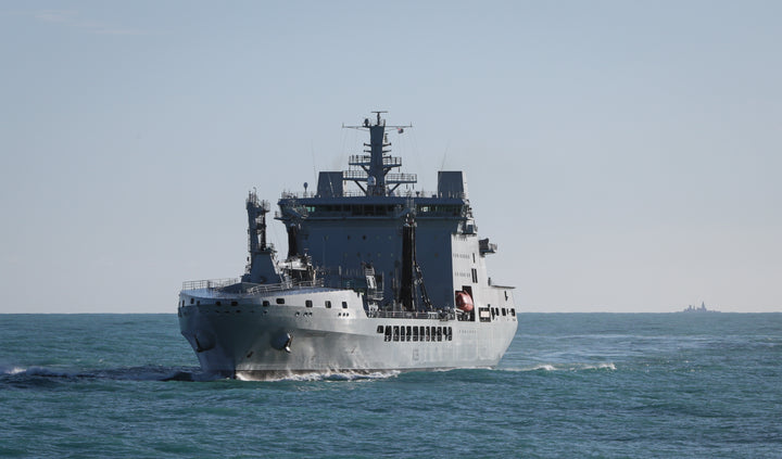 RFA Tideforce (A139) Photo Print - Port Bow View - Royal Fleet Auxiliary Tide Class Tanker Hampshire Prints 6 x 4 No Frame No