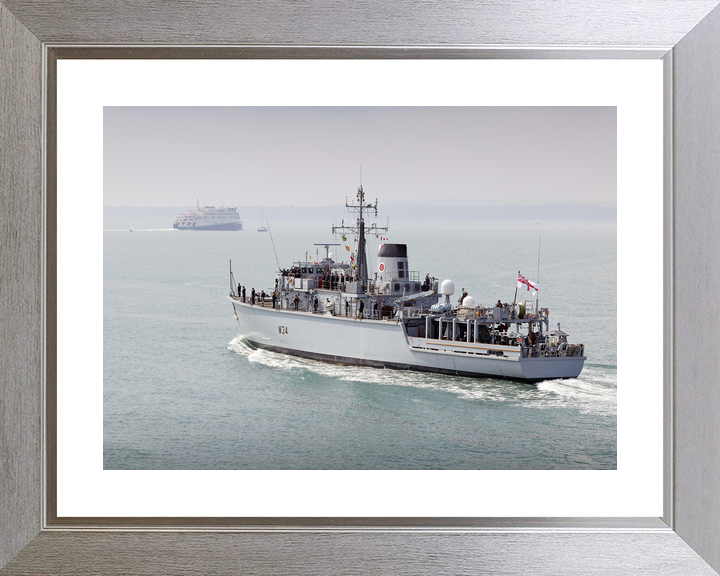 HMS Middleton M34 Hunt Class Mine Warfare Vessel July 2021 Photo Print - Posters, Prints, & Visual Artwork - by Hampshire Prints (image 6 of 9)