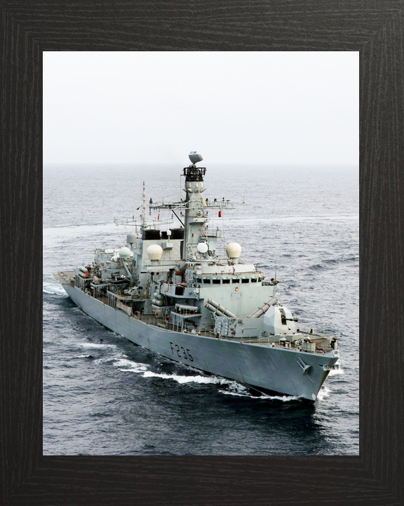 HMS Monmouth F235 Type 23 Frigate September 2017 High Starboard Bow View Photo Print - Posters, Prints, & Visual Artwork - by Hampshire Prints (image 3 of 9)