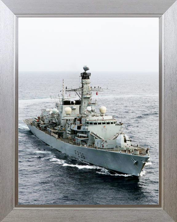 HMS Monmouth F235 Type 23 Frigate September 2017 High Starboard Bow View Photo Print - Posters, Prints, & Visual Artwork - by Hampshire Prints (image 7 of 9)