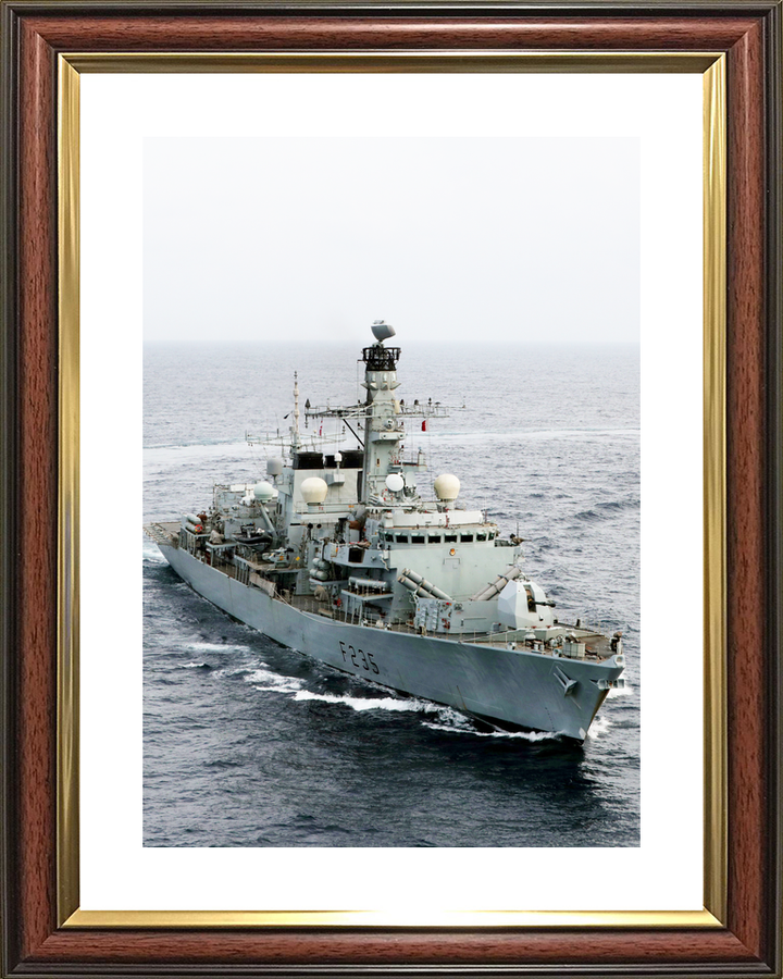 HMS Monmouth F235 Type 23 Frigate September 2017 High Starboard Bow View Photo Print - Posters, Prints, & Visual Artwork - by Hampshire Prints (image 8 of 9)