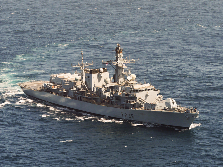 HMS Monmouth F235 Type 23 Frigate March 2013 Photo Print - Posters, Prints, & Visual Artwork - by Hampshire Prints (image 1 of 9)