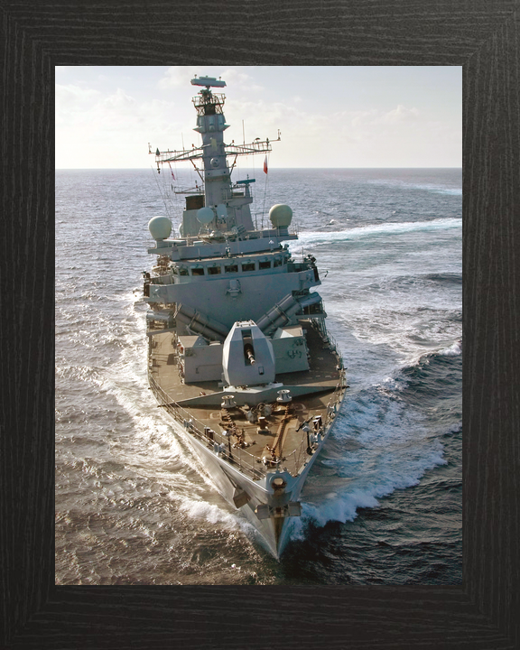 HMS Monmouth F235 Type 23 Frigate High Bow View Photo Print - Posters, Prints, & Visual Artwork - by Hampshire Prints (image 3 of 9)