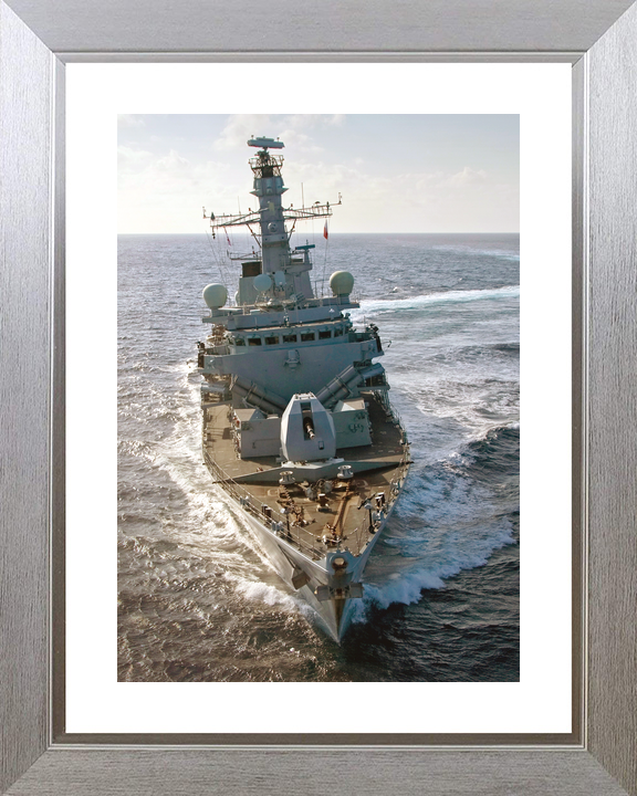 HMS Monmouth F235 Type 23 Frigate High Bow View Photo Print - Posters, Prints, & Visual Artwork - by Hampshire Prints (image 6 of 9)