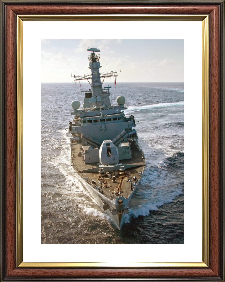 HMS Monmouth F235 Type 23 Frigate High Bow View Photo Print - Posters, Prints, & Visual Artwork - by Hampshire Prints (image 8 of 9)