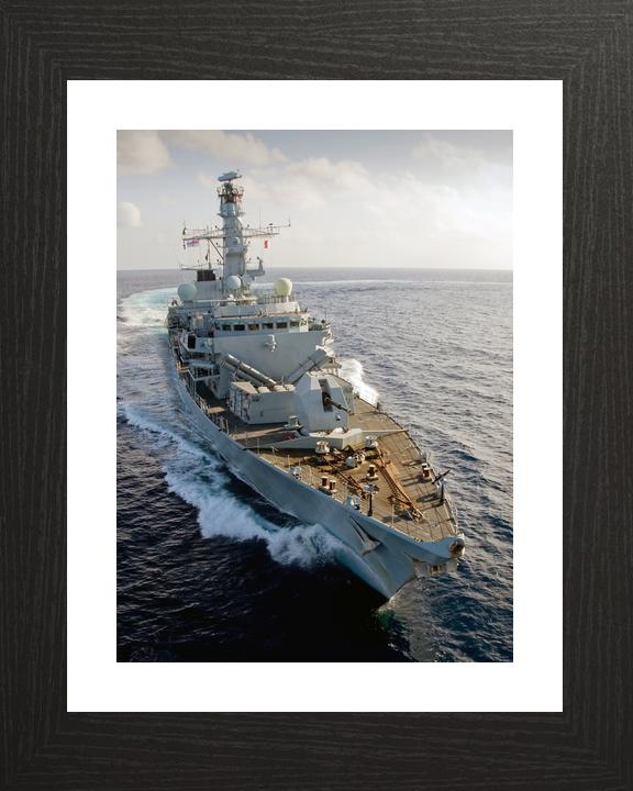 HMS Monmouth F235 Type 23 Frigate At Sea Starboard Bow View Photo Print - Posters, Prints, & Visual Artwork - by Hampshire Prints (image 2 of 9)