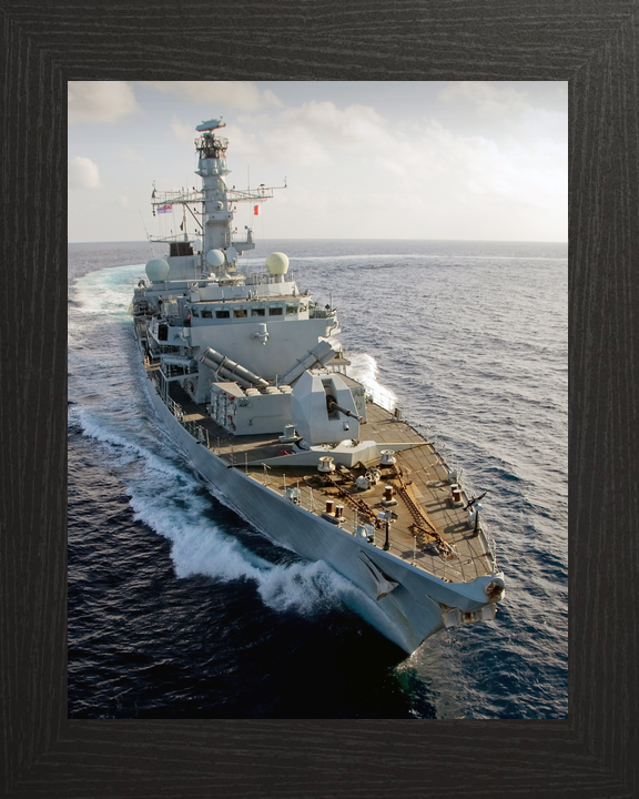 HMS Monmouth F235 Type 23 Frigate At Sea Starboard Bow View Photo Print - Posters, Prints, & Visual Artwork - by Hampshire Prints (image 3 of 9)