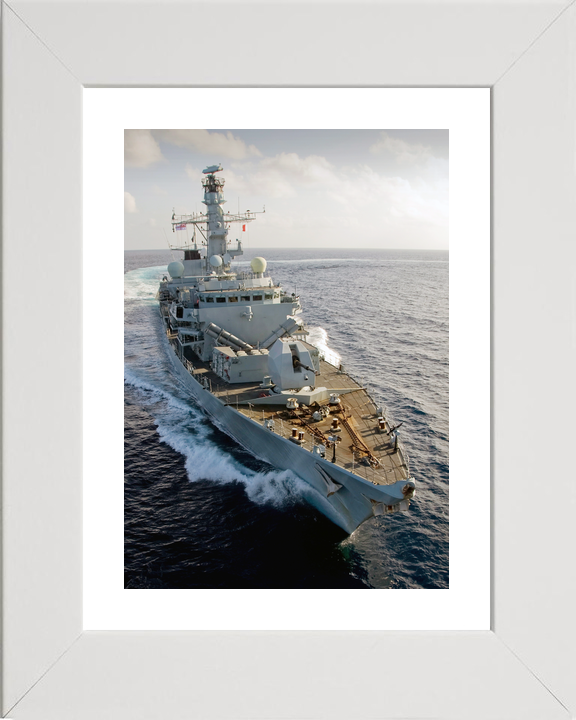 HMS Monmouth F235 Type 23 Frigate At Sea Starboard Bow View Photo Print - Posters, Prints, & Visual Artwork - by Hampshire Prints (image 4 of 9)