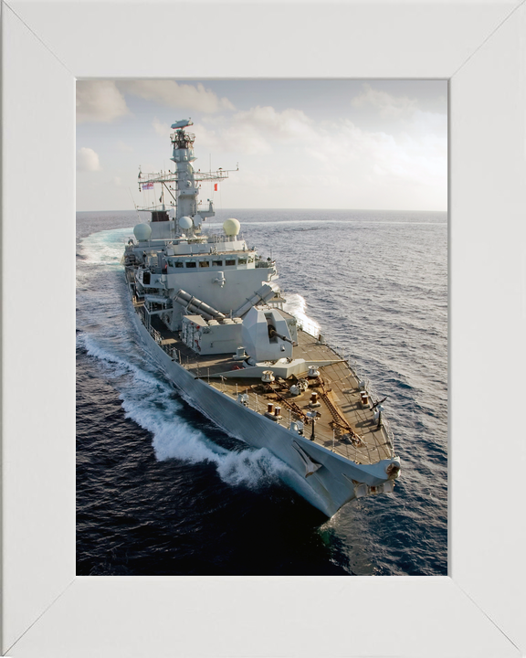 HMS Monmouth F235 Type 23 Frigate At Sea Starboard Bow View Photo Print - Posters, Prints, & Visual Artwork - by Hampshire Prints (image 5 of 9)