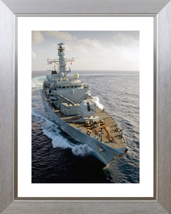 HMS Monmouth F235 Type 23 Frigate At Sea Starboard Bow View Photo Print - Posters, Prints, & Visual Artwork - by Hampshire Prints (image 6 of 9)