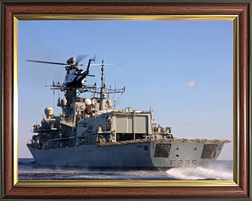 HMS Monmouth F235 Type 23 Frigate October 2017 Photo Print - Posters, Prints, & Visual Artwork - by Hampshire Prints (image 9 of 9)