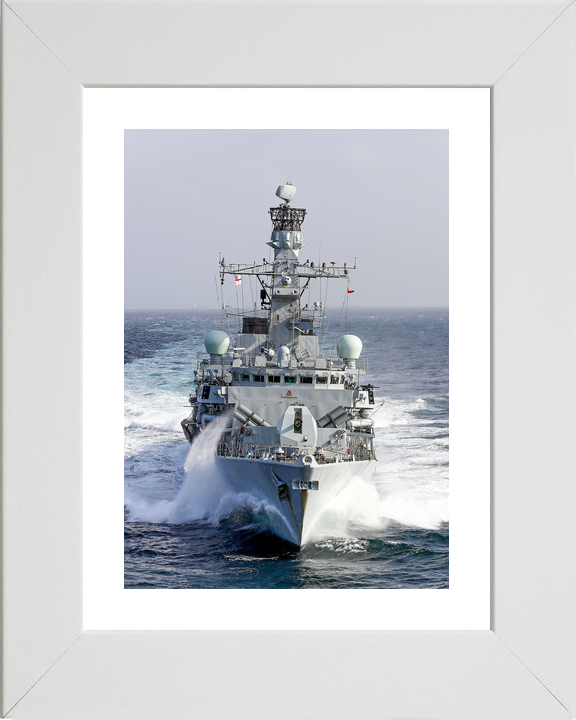 HMS Montrose F236 Type 23 Frigate January 2020 Low Bow View Photo Print - Posters, Prints, & Visual Artwork - by Hampshire Prints (image 4 of 9)
