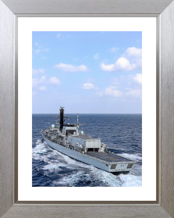 HMS Montrose F236 Type 23 Frigate January 2020 Port Quarter View Photo Print - Posters, Prints, & Visual Artwork - by Hampshire Prints (image 6 of 9)