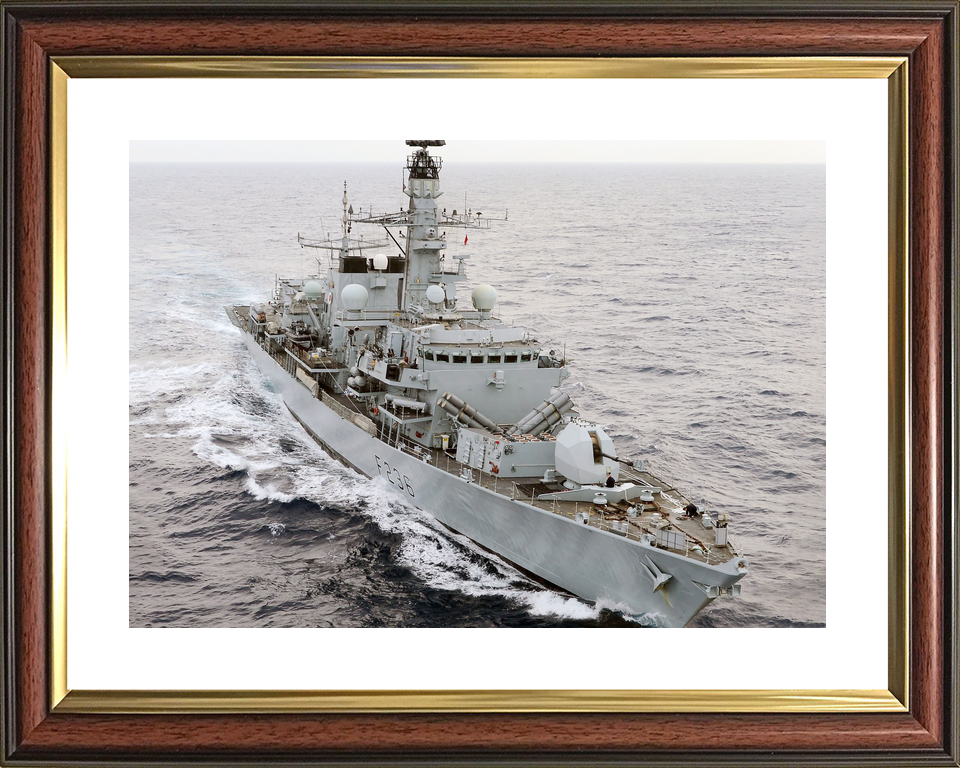 HMS Montrose F236 Type 23 Frigate January 2014 Photo Print - Posters, Prints, & Visual Artwork - by Hampshire Prints (image 8 of 9)