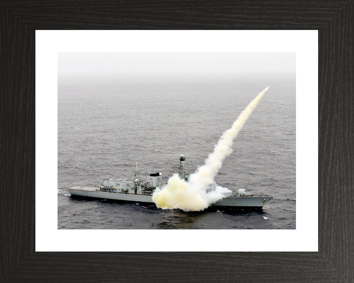 HMS Montrose F236 Type 23 Frigate April 2013 Fires Harpoon Photo Print - Posters, Prints, & Visual Artwork - by Hampshire Prints (image 2 of 9)