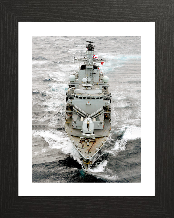 HMS Montrose F236 Type 23 Frigate April 2013 At Sea Bow View Photo Print - Posters, Prints, & Visual Artwork - by Hampshire Prints (image 2 of 9)