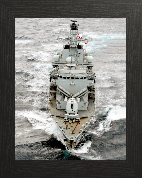 HMS Montrose F236 Type 23 Frigate April 2013 At Sea Bow View Photo Print - Posters, Prints, & Visual Artwork - by Hampshire Prints (image 3 of 9)