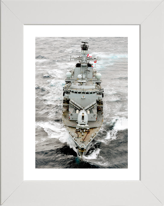 HMS Montrose F236 Type 23 Frigate April 2013 At Sea Bow View Photo Print - Posters, Prints, & Visual Artwork - by Hampshire Prints (image 4 of 9)