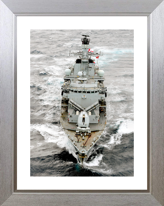 HMS Montrose F236 Type 23 Frigate April 2013 At Sea Bow View Photo Print - Posters, Prints, & Visual Artwork - by Hampshire Prints (image 6 of 9)