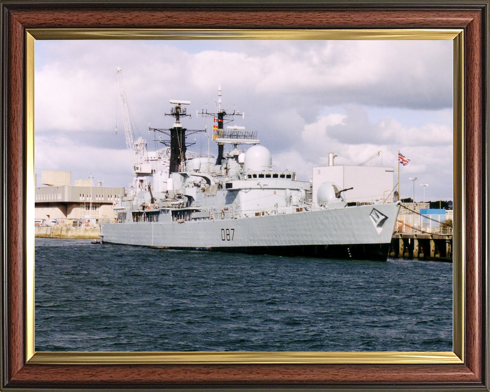 HMS Newcastle D87 Type 42 Destroyer September 2003 Photo Print - Posters, Prints, & Visual Artwork - by Hampshire Prints (image 9 of 9)