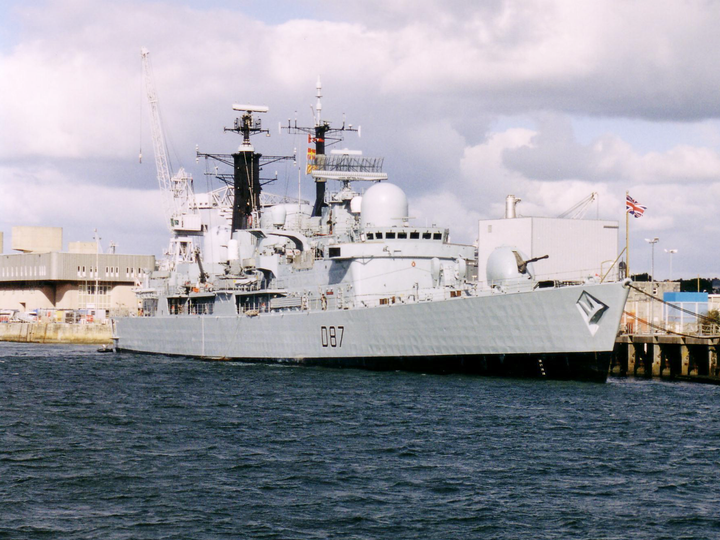 HMS Newcastle D87 Type 42 Destroyer September 2003 Photo Print - Posters, Prints, & Visual Artwork - by Hampshire Prints (image 1 of 9)